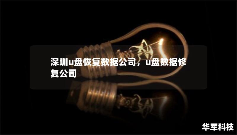 深圳u盘恢复数据公司，u盘数据修复公司