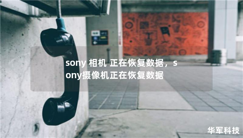 sony 相机 正在恢复数据，sony摄像机正在恢复数据