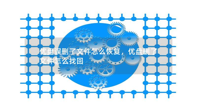 优盘误删了文件怎么恢复，优盘删了文件怎么找回
