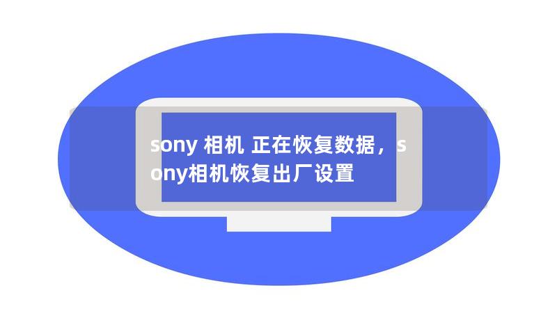 sony 相机 正在恢复数据，sony相机恢复出厂设置
