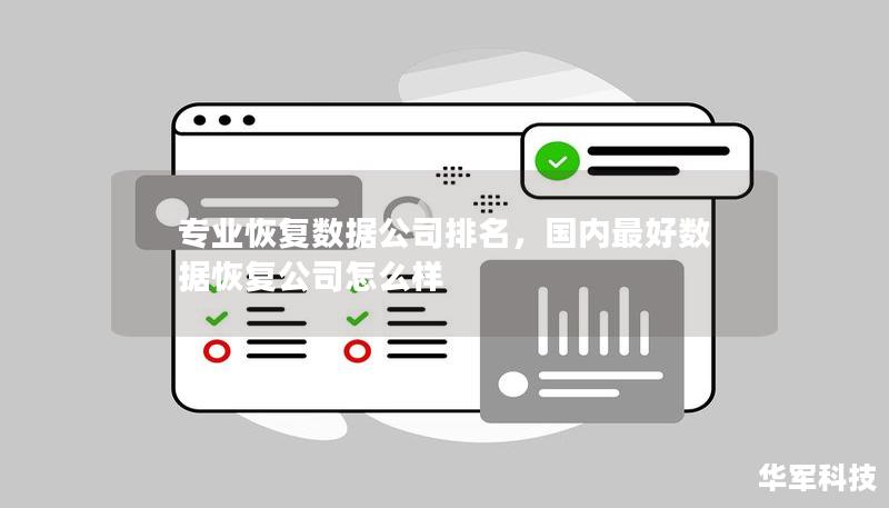 专业恢复数据公司排名，国内最好数据恢复公司怎么样