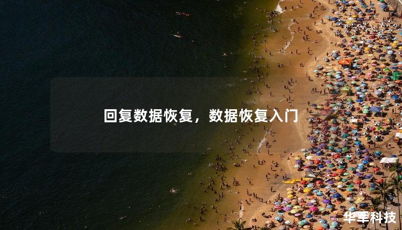 回复数据恢复，数据恢复入门