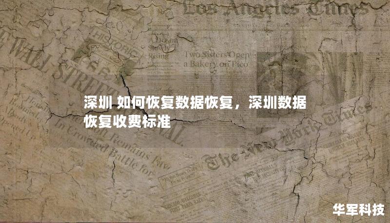 深圳 如何恢复数据恢复，深圳数据恢复收费标准