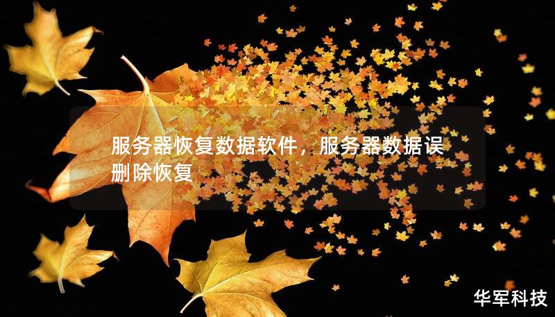 服务器恢复数据软件，服务器数据误删除恢复