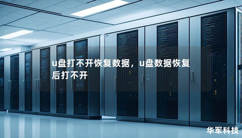 u盘打不开恢复数据，u盘数据恢复后打不开