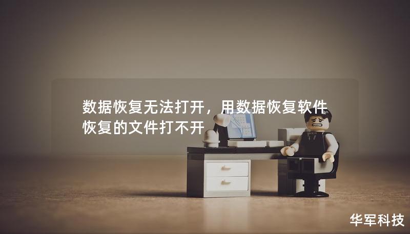 数据恢复无法打开，用数据恢复软件恢复的文件打不开