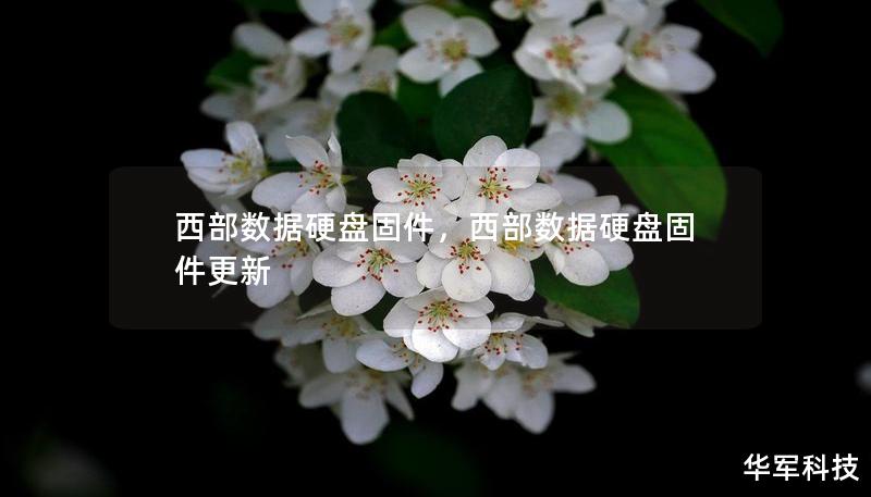 西部数据硬盘固件，西部数据硬盘固件更新