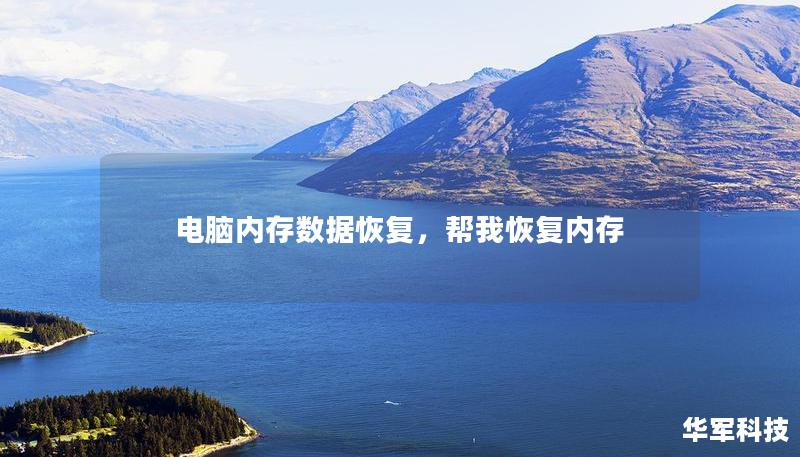 电脑内存数据恢复，帮我恢复内存
