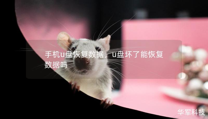 手机u盘恢复数据，u盘坏了能恢复数据吗