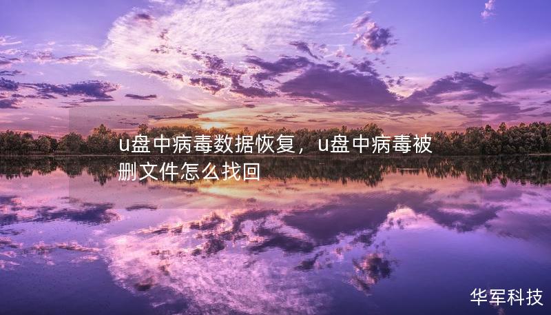 u盘中病毒数据恢复，u盘中病毒被删文件怎么找回