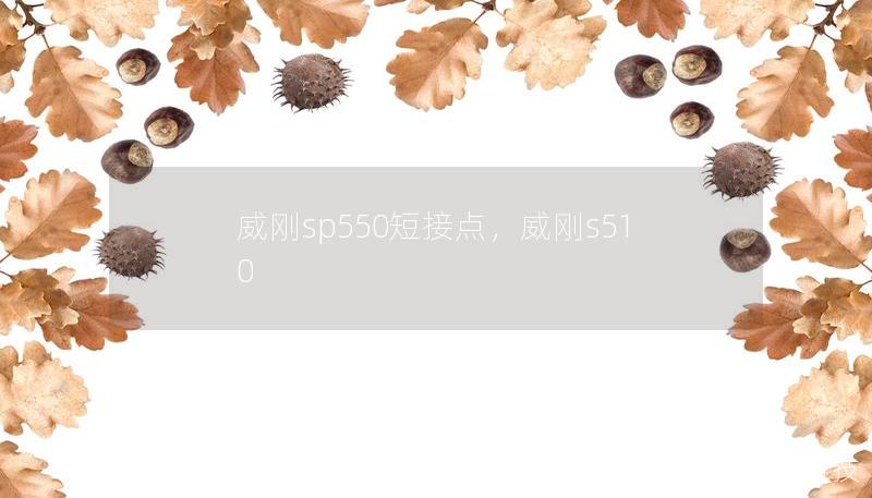 威刚sp550短接点，威刚s510