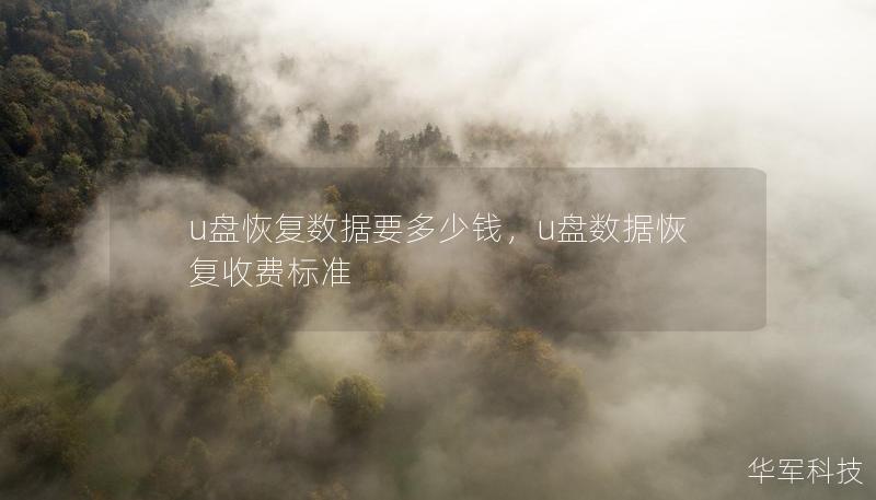 u盘恢复数据要多少钱，u盘数据恢复收费标准