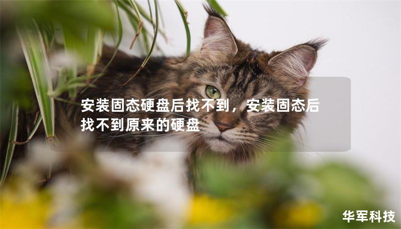 安装固态硬盘后找不到，安装固态后找不到原来的硬盘