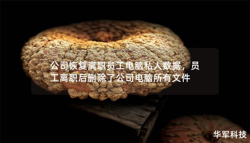 公司恢复离职员工电脑私人数据，员工离职后删除了公司电脑所有文件