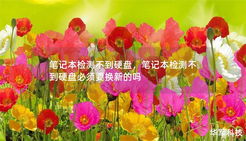 笔记本检测不到硬盘，笔记本检测不到硬盘必须要换新的吗