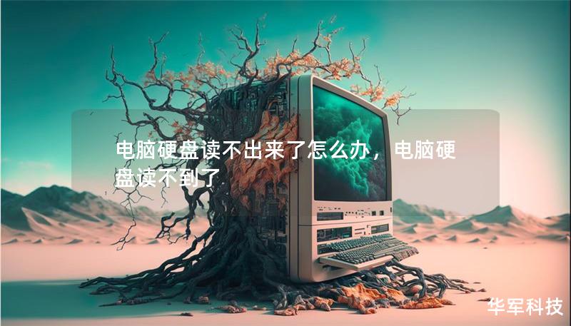 电脑硬盘读不出来了怎么办，电脑硬盘读不到了