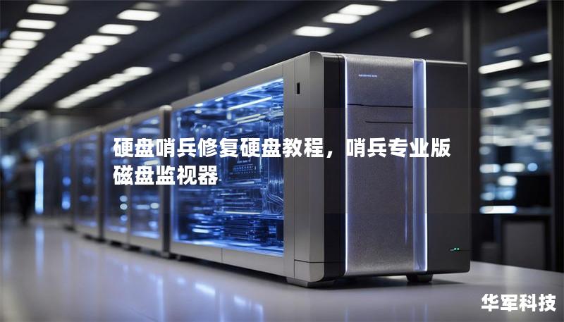 硬盘哨兵修复硬盘教程，哨兵专业版磁盘监视器