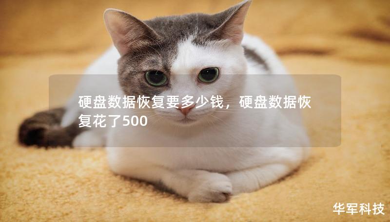 硬盘数据恢复要多少钱，硬盘数据恢复花了500