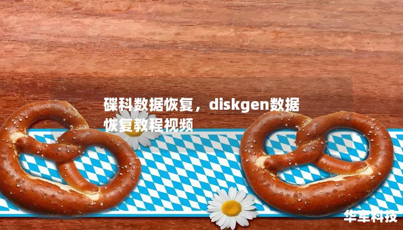 碟科数据恢复，diskgen数据恢复教程视频