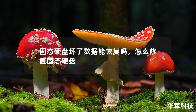 固态硬盘坏了数据能恢复吗，怎么修复固态硬盘