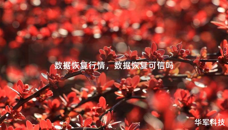 数据恢复行情，数据恢复可信吗