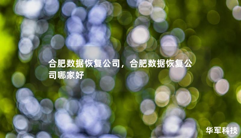 合肥数据恢复公司，合肥数据恢复公司哪家好