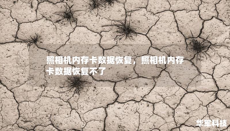 照相机内存卡数据恢复，照相机内存卡数据恢复不了