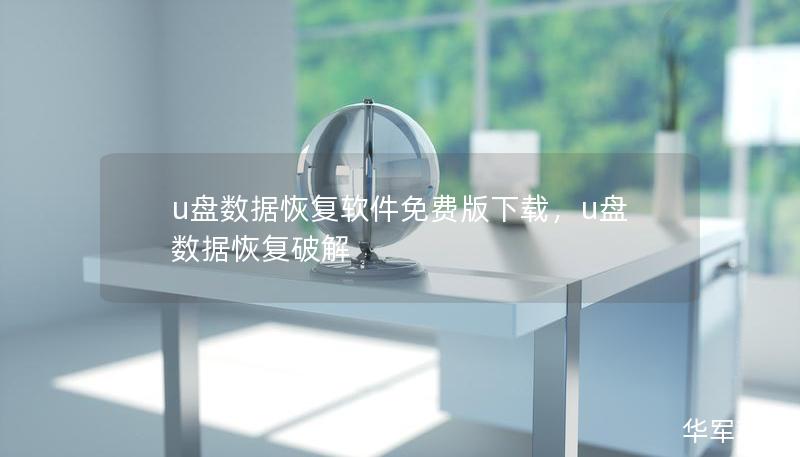 u盘数据恢复软件免费版下载，u盘数据恢复破解