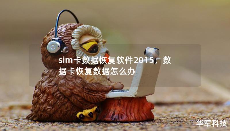 sim卡数据恢复软件2015，数据卡恢复数据怎么办