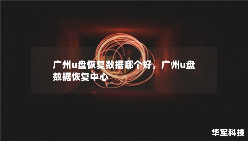 广州u盘恢复数据哪个好，广州u盘数据恢复中心