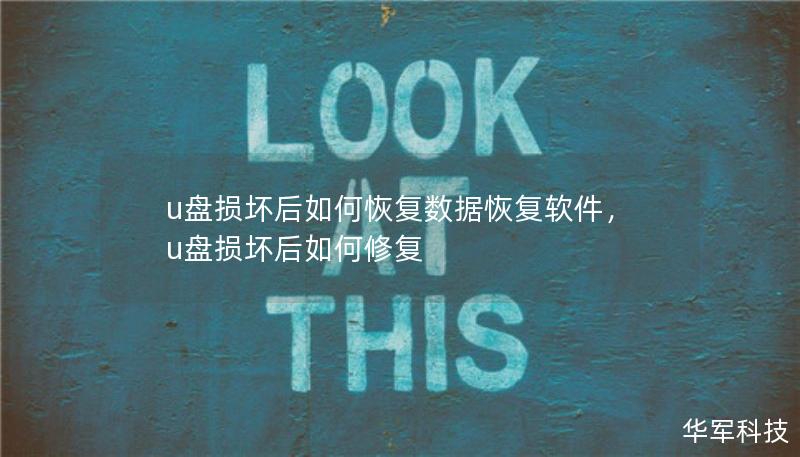u盘损坏后如何恢复数据恢复软件，u盘损坏后如何修复