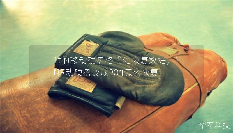 1t的移动硬盘格式化恢复数据，1t移动硬盘变成30g怎么恢复