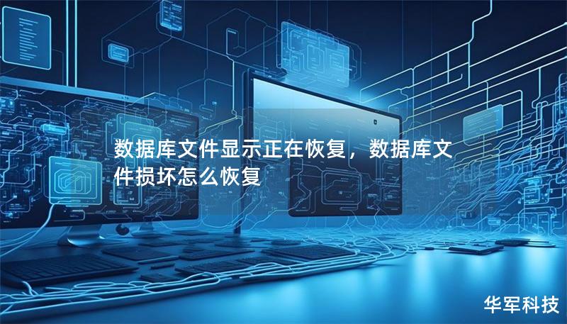 数据库文件显示正在恢复，数据库文件损坏怎么恢复