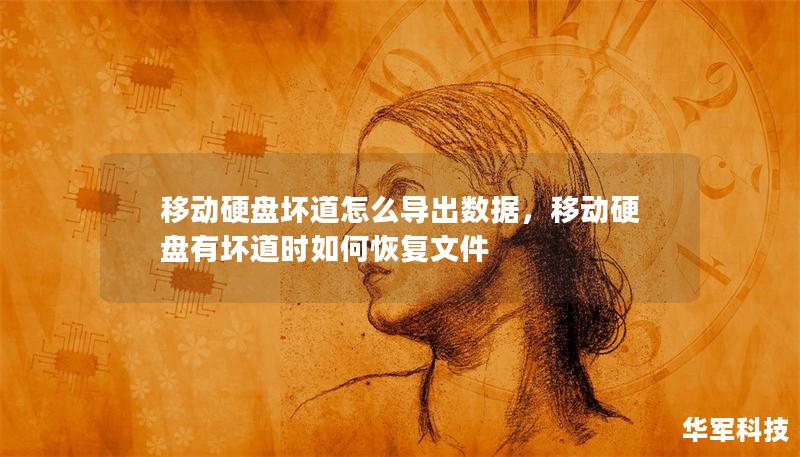 移动硬盘坏道怎么导出数据，移动硬盘有坏道时如何恢复文件