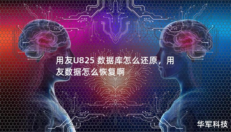 用友U825 数据库怎么还原，用友数据怎么恢复啊