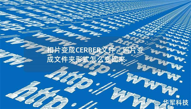 相片变成CERBER文件，照片变成文件夹形式怎么变回来