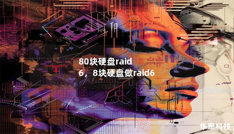80块硬盘raid 6，8块硬盘做raid6