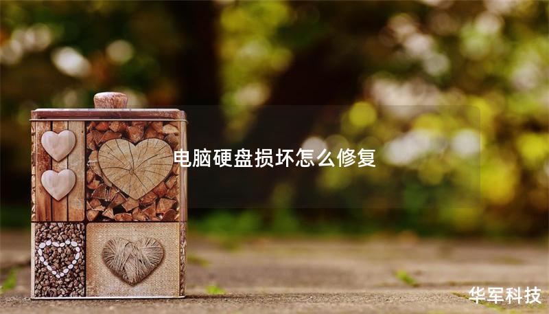 电脑硬盘损坏怎么修复