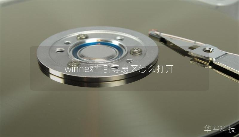 winhex主引导扇区怎么打开