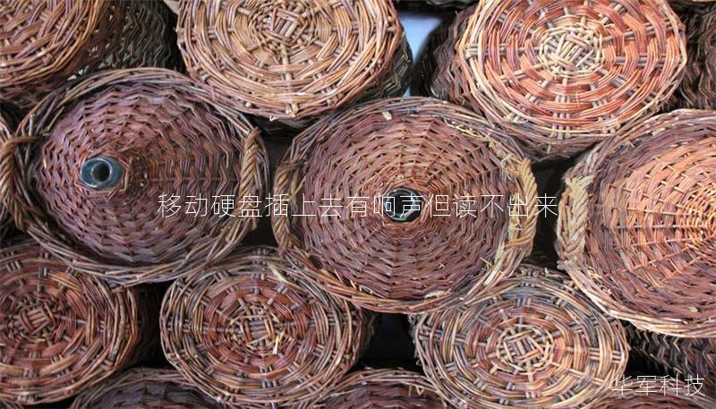 移动硬盘插上去有响声但读不出来