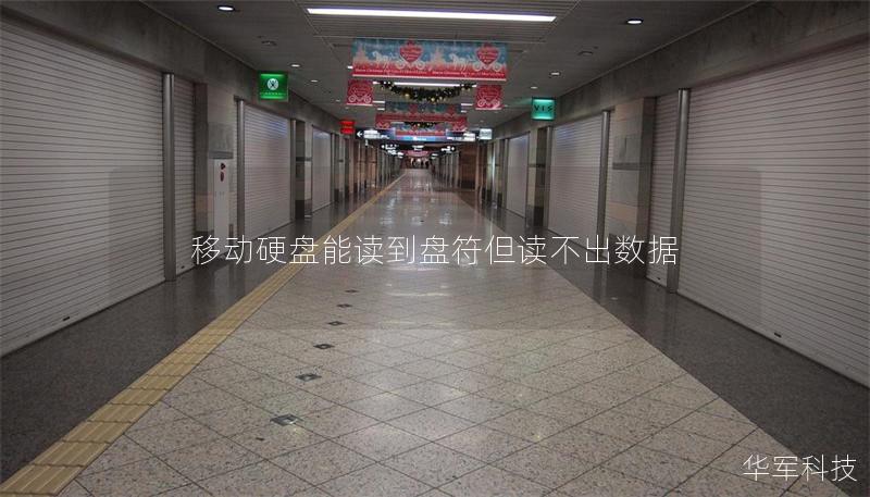 移动硬盘能读到盘符但读不出数据