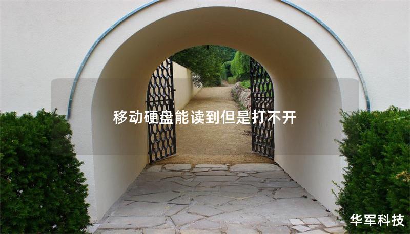 移动硬盘能读到但是打不开