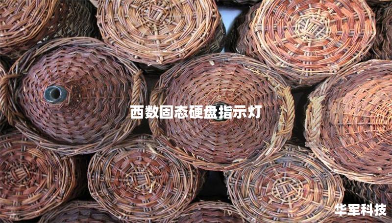 西数固态硬盘指示灯