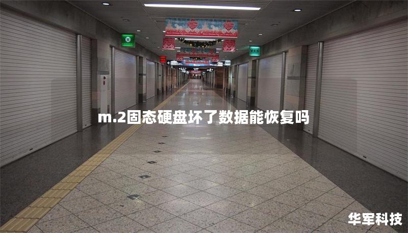 m.2固态硬盘坏了数据能恢复吗