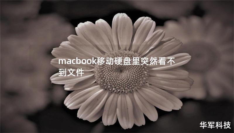 macbook移动硬盘里突然看不到文件