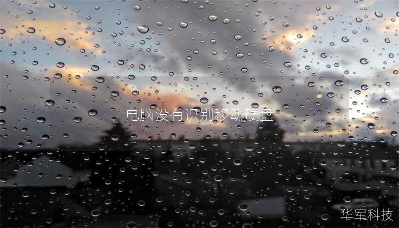 电脑没有识别移动硬盘