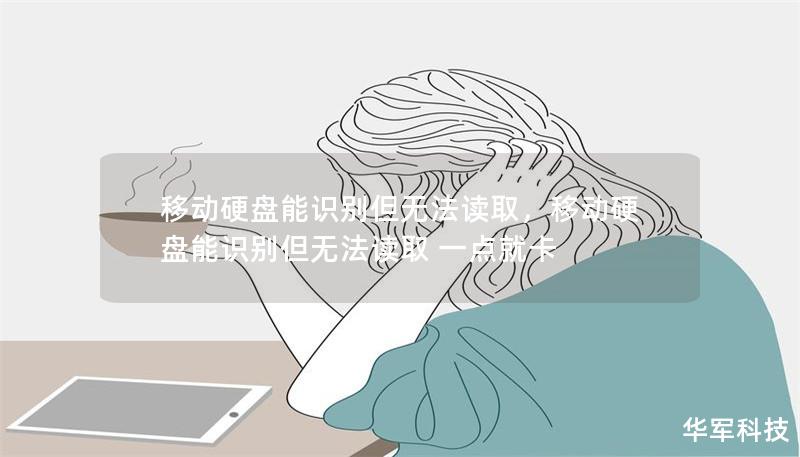 移动硬盘能识别但无法读取，移动硬盘能识别但无法读取 一点就卡