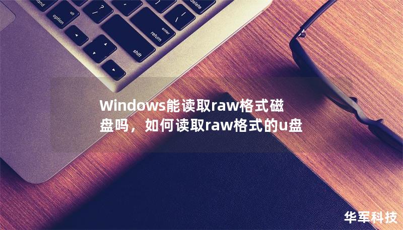Windows能读取raw格式磁盘吗，如何读取raw格式的u盘