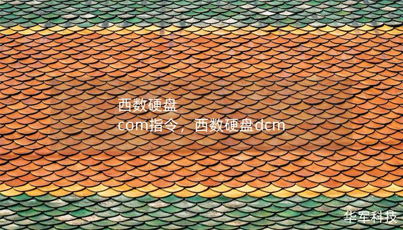 西数硬盘 com指令，西数硬盘dcm