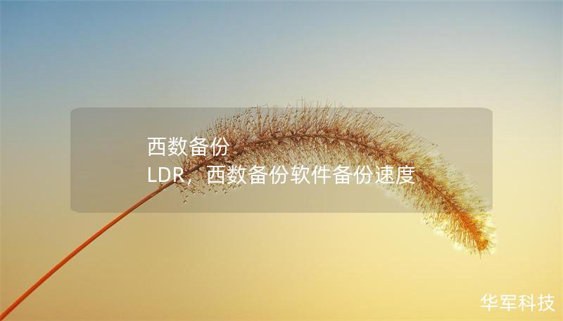 西数备份 LDR，西数备份软件备份速度